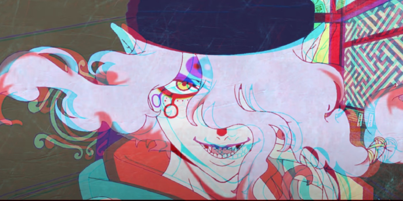 Screenshot from the Mononoke trailer