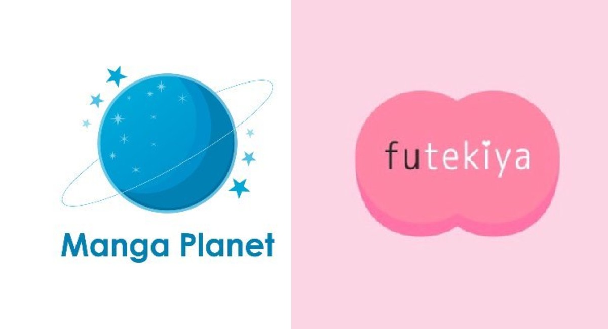 manga planet and futekiya logos