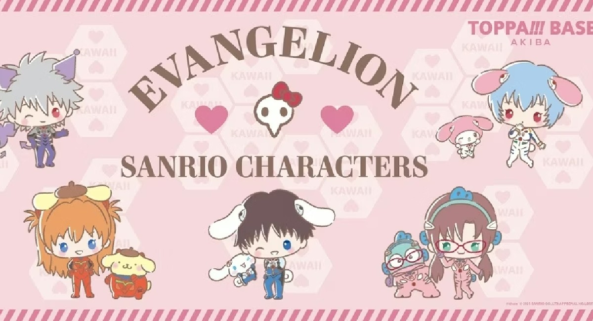 Evangelion Meets Hello Kitty in New Sanrio Collab Merch