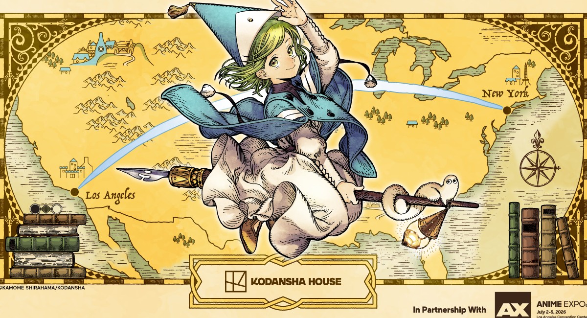 Kodansha House Returns to L.A. with Blue Lock and Witch Hat Atelier Creators