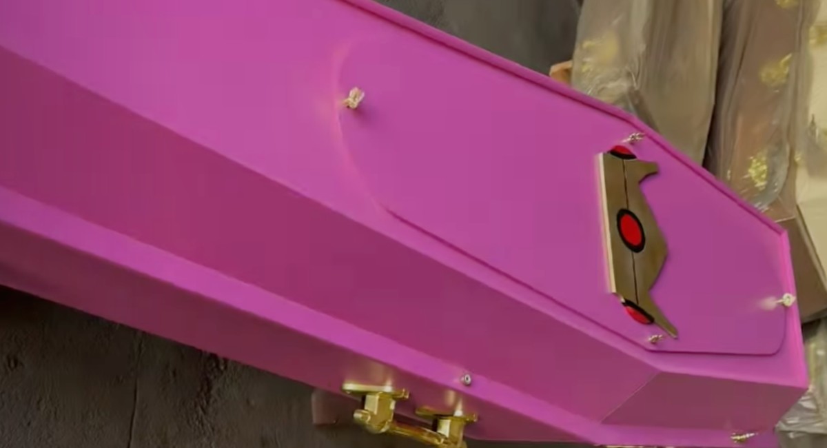 Super Mario Peach Coffin