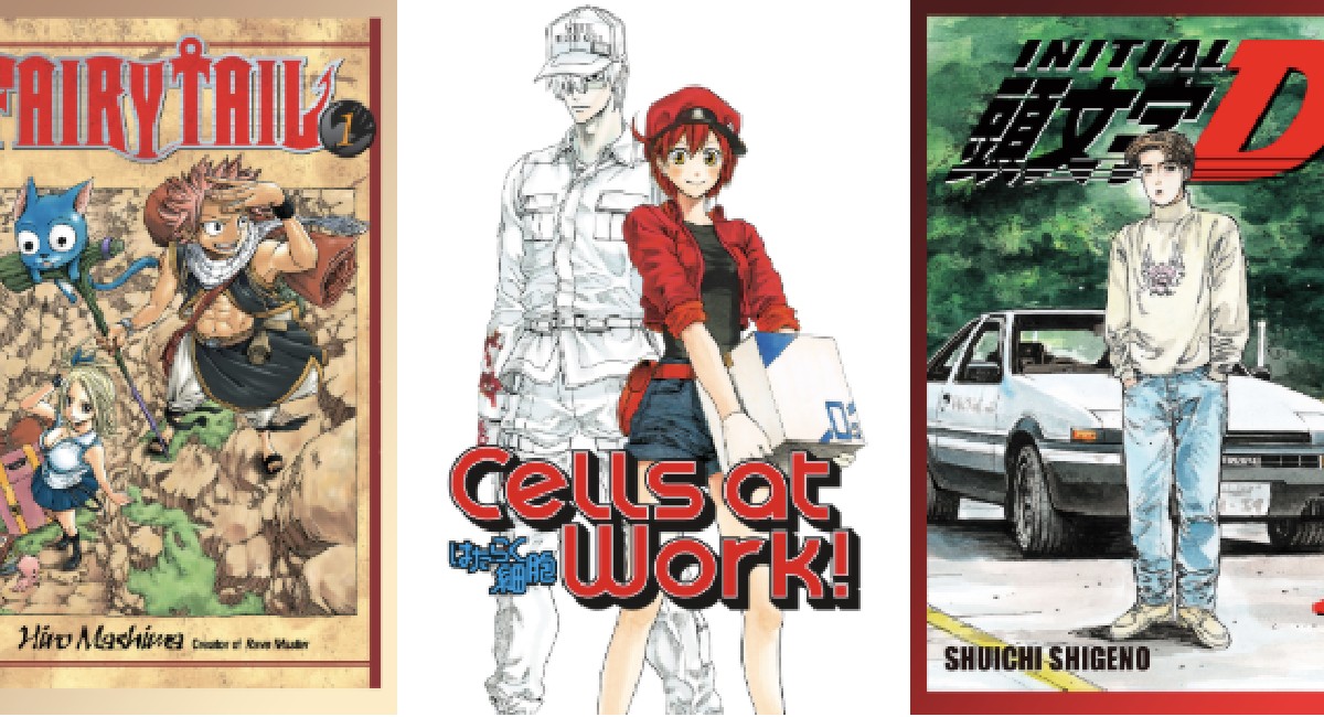 A Silent Voice, Initial D, Fairy Tail and More Join Crunchyroll Manga This June