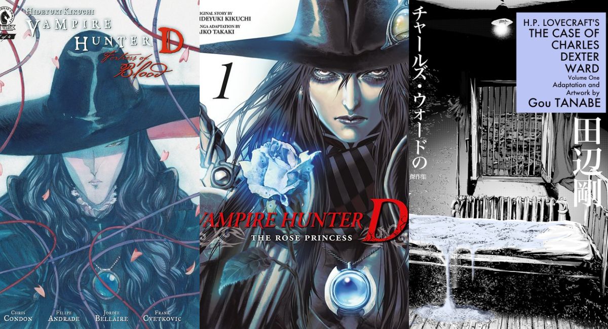 Anime NYC 2026: Dark Horse Licenses Vampire Hunter D: Rose Princess and H.P. Lovecraft’s The Case of Charles Dexter Ward