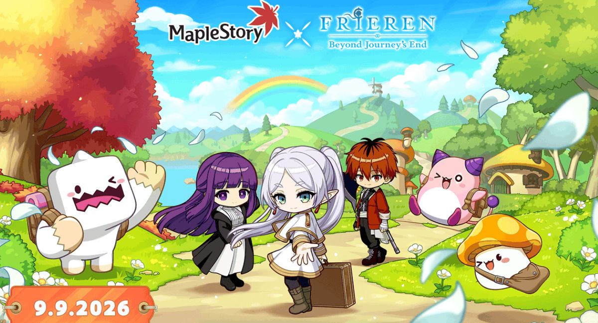 Frieren: Beyond Journey’s End Crosses Over with MapleStory on September 29
