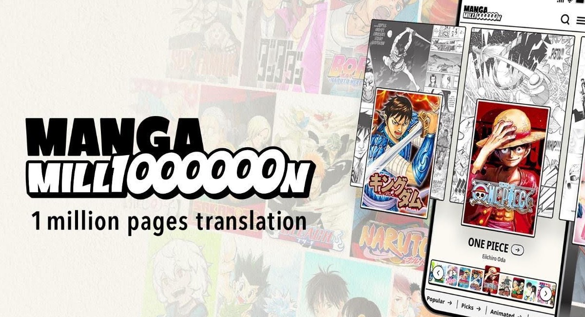 Shueisha Launches MANGA MILLION with 400 Free Manga Titles in Over 100 Languages